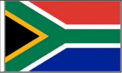 South Africa Hand Waving Flags